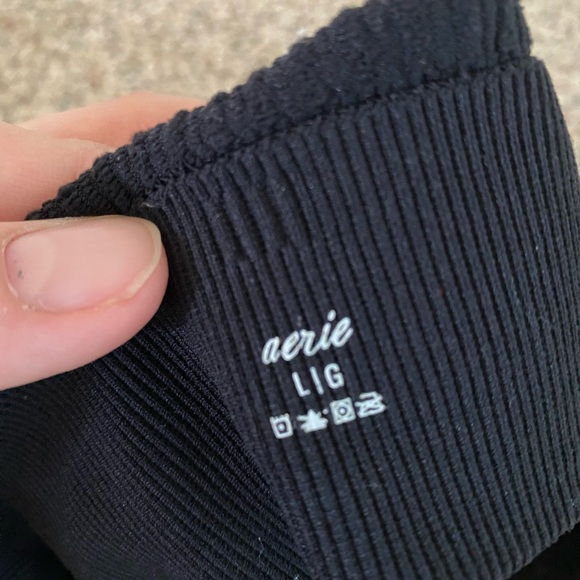 Aerie ribbed seamless longline bralette - Picture 4 of 5